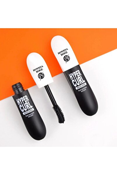 ROWENAROSE Siyah Beyaz Hyper Curl Maskara Watterproff