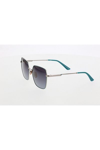 Optelli Op6072 58-19-140 Smoked Glass Women's Sunglasses| 2022 Season Green Framed