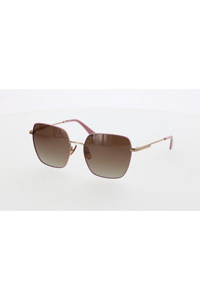 Optelli Op6072 58-19-140 Brown?Women's Sunglasses with Glass| 2022 Season Pink Framed