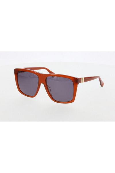 Maxmara Mm0021 58-15-140 Smoked Glass Women's Sunglasses| 2022 Season Brown?Framed