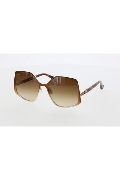 Maxmara Mm0016 60-17-140 Brown?Glassy Women's Sunglasses| 2022 Season Bronze Framed