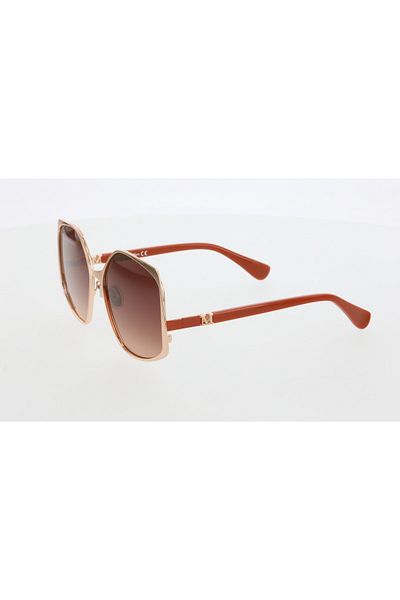 Maxmara Mm0016 60-17-140 Purple Glass Women's Sunglasses| 2022 Season Rose Framed