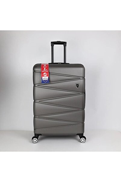 Celonia Yefa Dayanıklı Unisex 4 Tekerlekli Büyük Boy Plastik Valiz