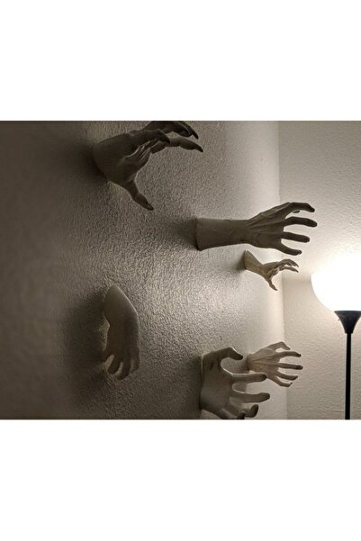 HAFA 3D TASARIM Halloween Hands - Cadılar Bayramı Elleri - Cadılar Bayramı Sü...