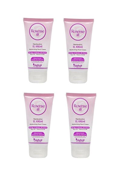 Rosense 20 Ml X 4 Pieces Moisturizing Hand Cream