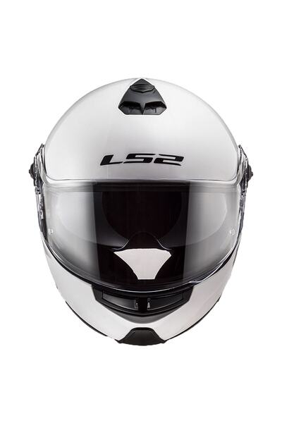 LS2 Ff325 Strobe Beyaz Kask M