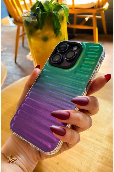 mooodcase Iphone 13 Pro Uyumlu Renk Geçişli Nova Telefon Kılıfı Mchzr