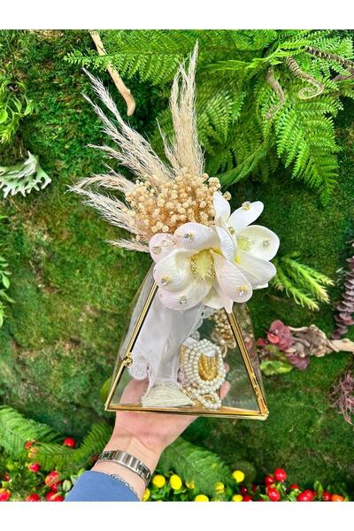 Querencia Gold Piramit Söz Mendili