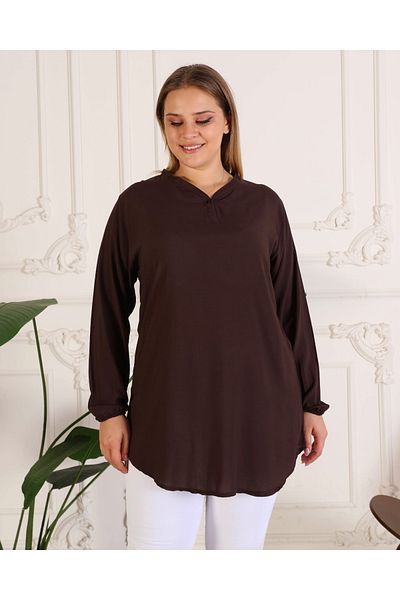MIZMIZ Belmando Viscose Soft Fabric Cotton Woven Comfortable Tunic