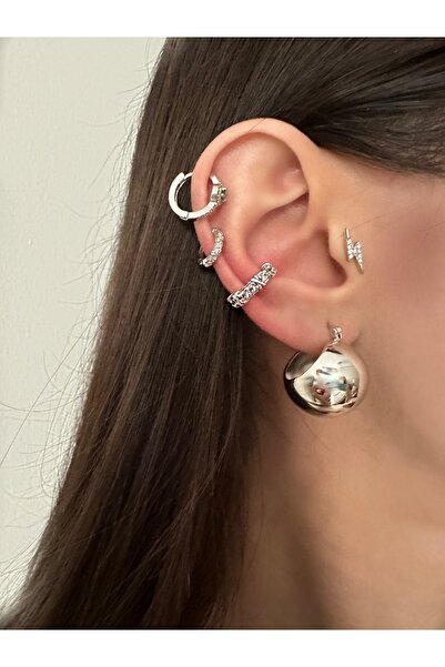 Okko Store Top Halka Model 2li Küpe