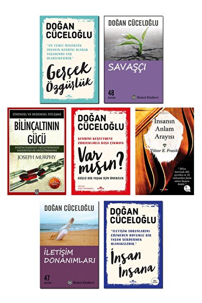 Diyojen Yayıncılık Insan Insana Iletişim Donanımları Savaşçı Gerçek Özgürlük Var Mısın? Doğan Cüceloğlu Psikoloji Seti