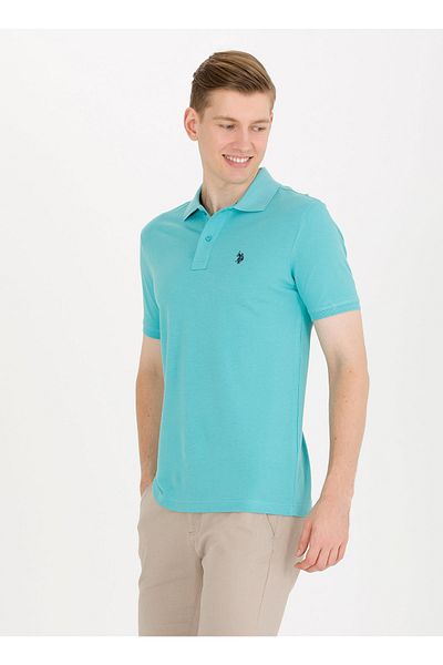 U.S. Polo Assn. Mint Men's Slim Fit T-shirt Gtp04ıy023