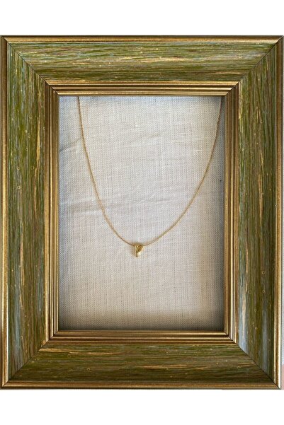 VenüsTakı Kadın Venüs Minimal Zincir -p- Harf Kolye