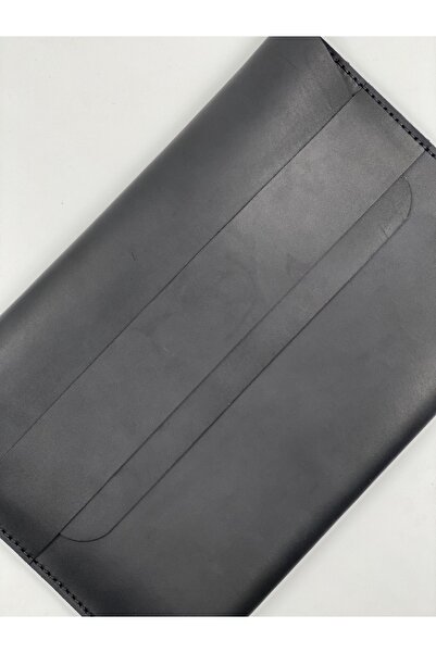 MAT Deri Asus Zenbook Bag 14X Oled Um5401 Compatible 14 Inch Black Genuine Leather Slim Carrying Case