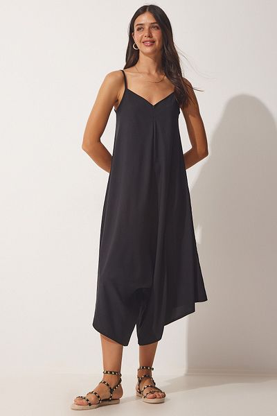 Happiness İstanbul Dámský oversize oversize oversize kombinéza Shalwar ZH00031