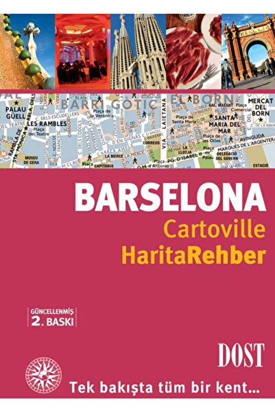 Dost Kitabevi Yayınları Barselona Harita Rehber