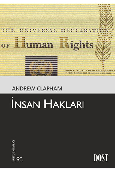 Dost Kitabevi Yayınları Insan Hakları -93