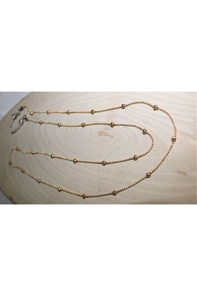 çınar bahçesi Women's Glasses Chain Metal Beaded