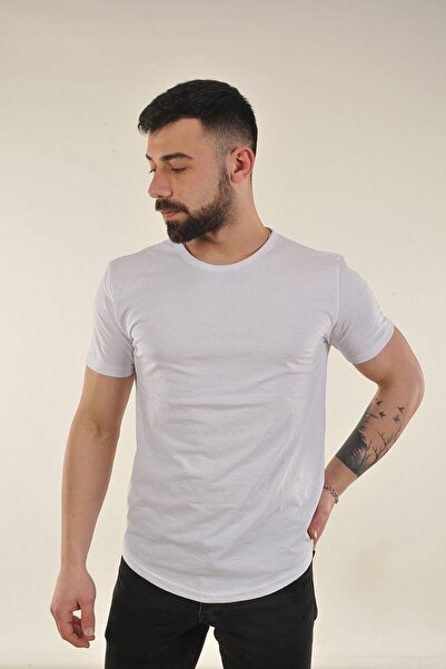 MOON LİFE TEKSTİL Μπλουζάκι Marecash Unisex 3 Pack Basic Λευκό - Γκρι - Μαύρο