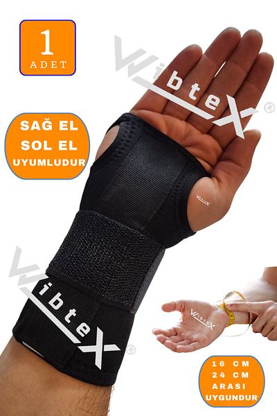 WibteX Hand Wrist Brace Right Hand and Left Hand Compatible Single Hand