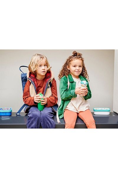 Mepal 400ml Dino Drink Bottle - Campus Pop up Drinking Bottle