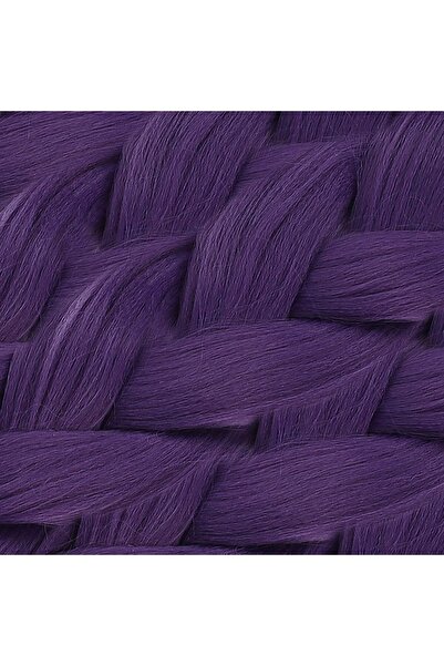 KONAK PERUK Synthetic Braiding Hair Esperer 100 Gr. - Ashy Purple