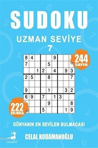 Olimpos Yayınları Sudoku Uzman Seviye 7 / Olimpos Yayınları / Celal Kodamanoğlu