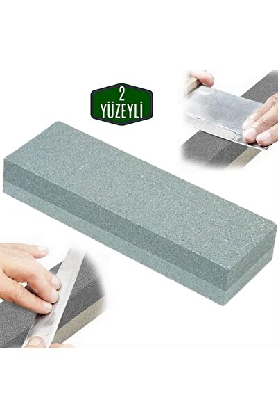 Neler Geldi Neler Bıçak Bileme Taşı Çift Taraflı Sulu Yağlı Biley Taşı Bileg Taşı Satır Bıçak Bileme Taşı Bileyici
