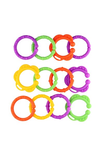 Carnival Baby&Kids Çok Amaçlı Zincir Dişlik Halka 12'li