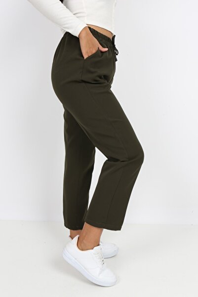 Transacoustic Жіночі штани з подвійною тканиною, еластичним поясом і вузькими штанинами