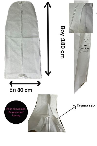 UYSALLAR SUNİ DERİ Habits Wedding Dress Sheath - Slate - Gamboç Bellows