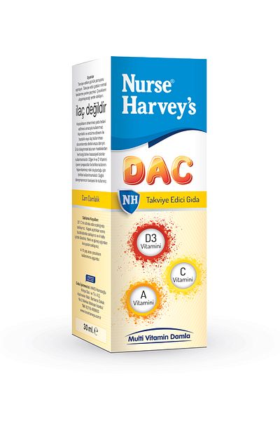 Nurse Harvey's Dac Vitamin Drops - 30 Ml Capacity