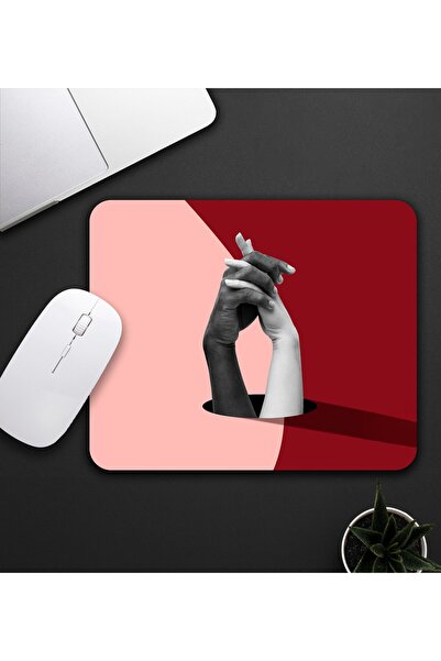 vegahediye v vega Mouse Pad cu motiv de mână care ține de mână în culoarea ro...