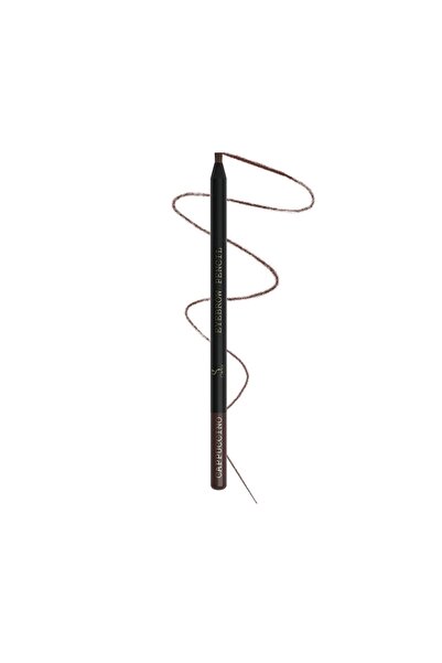 Semina Cappuccino Ipli Işaretleme Kalemi Microblading ve Kalıcı Makyaj Yatay Uç Kaş Çizim Kalemi