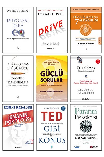 Varlık Yayınları Duygusal Zeka Daniel Goleman Etkili Insanların 7 Alışkanlığı...