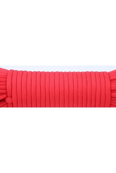 PARACORD DÜNYASI 5 Metre Paracord 550 4mm 7 Çekirdek Bileklik Ipi Kırmızı Renk