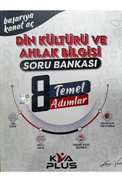 Koray Varol Yayınları Kva Plus 8.sınıf Lgs Temel Adımlar Din Kültürü Soru Ban...
