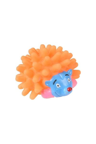Flamingo Vinyl Hedgehog Cat Toy 7 cm