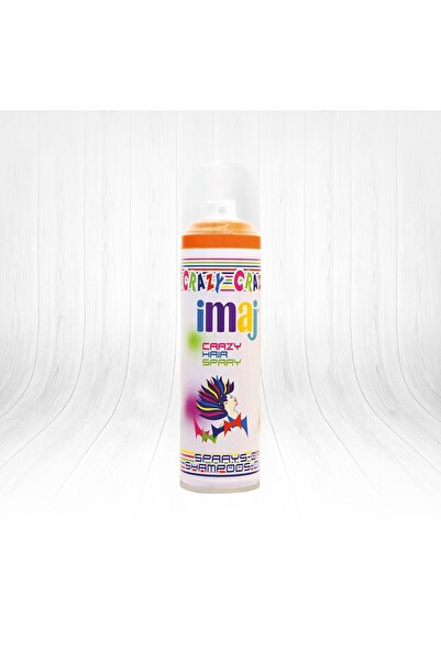 İmaj Crazy Color Renkli Saç Spreyi Turuncu 100 Ml