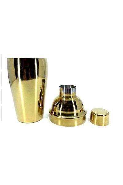 Bar Boss Cocktail Shaker Set, Gold, 750 Ml, 4 Pieces