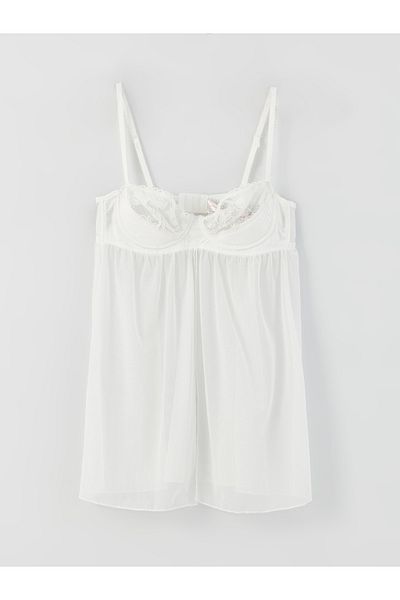 LC Waikiki Ungefülltes Babydoll mit Spitzendetails