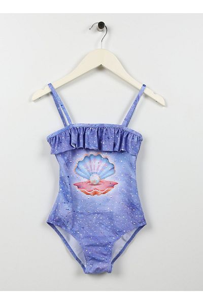 SLIPSTOP Blue Women's Swimsuit Sm22110218