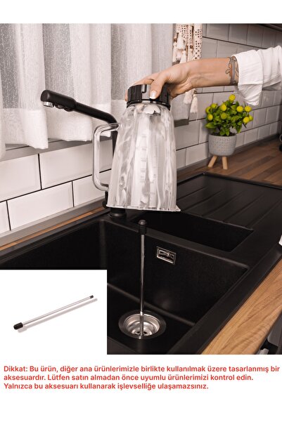 LVA Evye Içi Bardak Biberon Blender Mikser Ön Yıkama Aparatı Için Derin Kap Yıkama Çubuğu