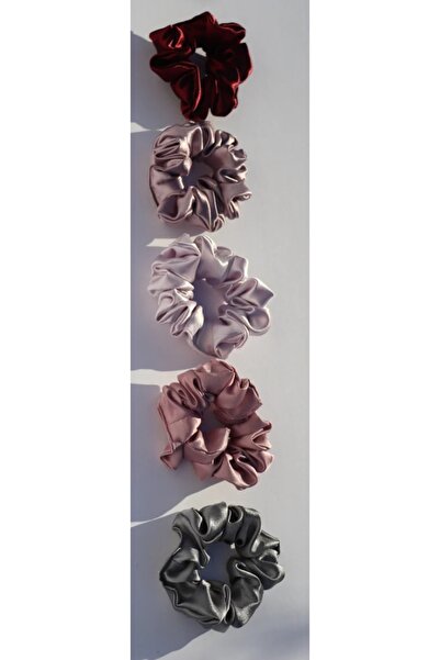 Donna Liberta Women's 5-Piece Satin Hair Rubber Buckle Set Toka140 Donnaliberta140