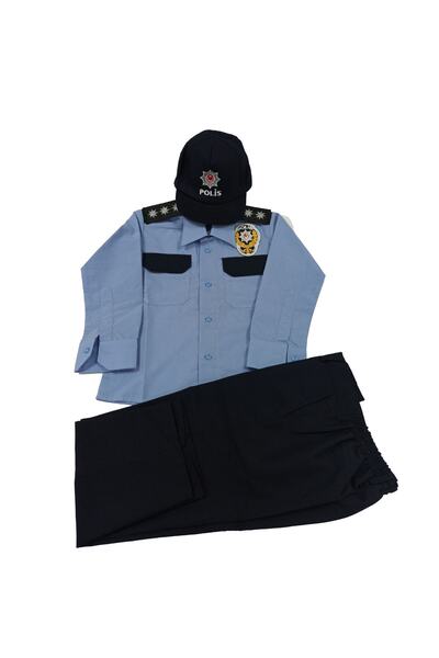 NO NAME Çocuk Gömlekli Polis Kıyafeti