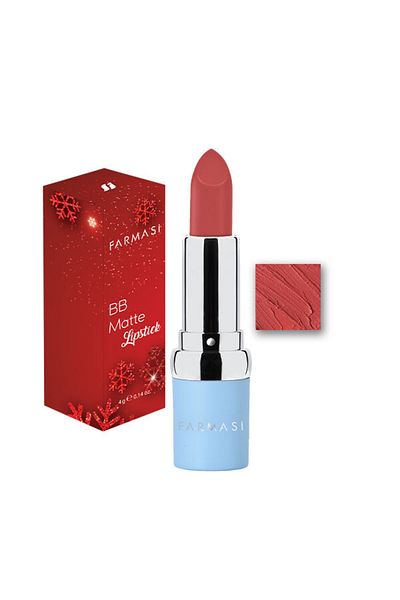 Farmasi Bb Matte Lipstick 01 Gift Winter Edition