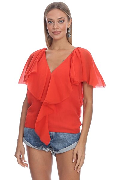 Lanvin Kırmızı Bluz