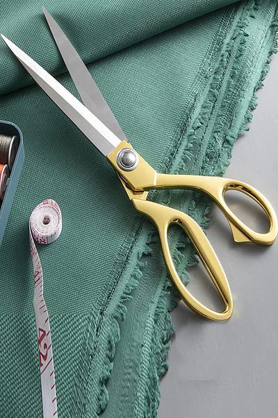 Bayar Kumaş Professional Denim Leather Tailor Scissors - Steel Large Size