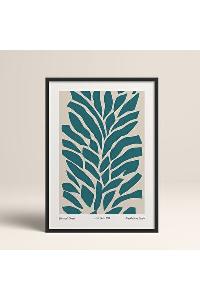 HOMEPACK Crna slika u drvenom okviru, uokviren poster, umetnički moderni zidn...