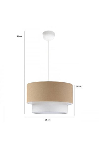 HOMİNG Pasta Tekli Sarkıt Avize AYD-1889